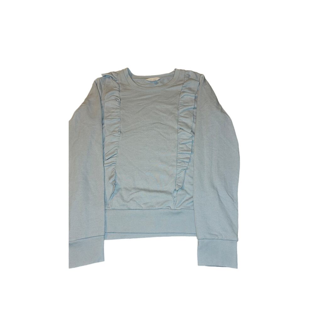 LC Lauren Conrad Size medium ruffled‎ sweater